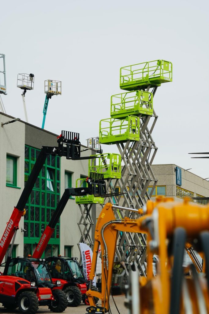 pericoli del vento per le piattaforme aeree