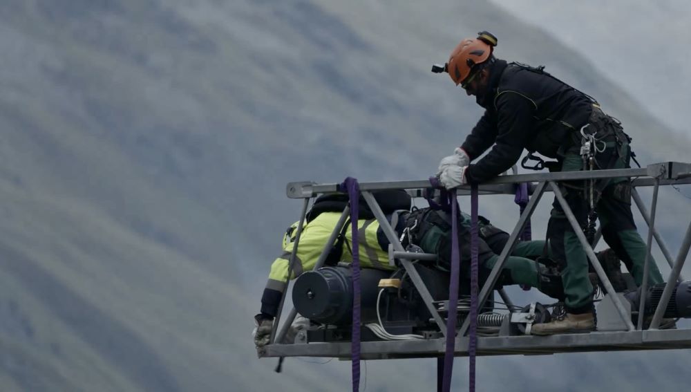 tecnoedil trento in tv con falegnami ad alta quota